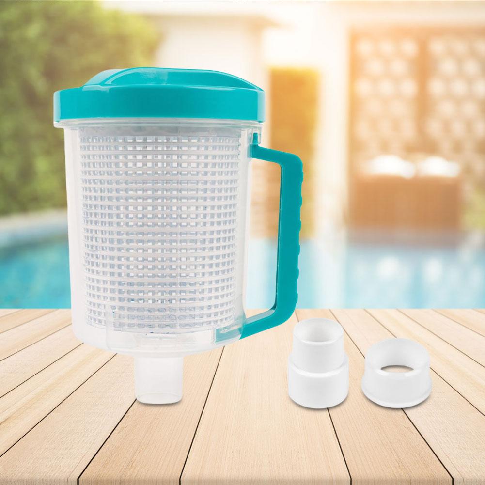 Inline Pool Leaf Canister Pool Vacuum Filter Pool Leaf Collector for Hayward W560 W26705 and Pentair R211084