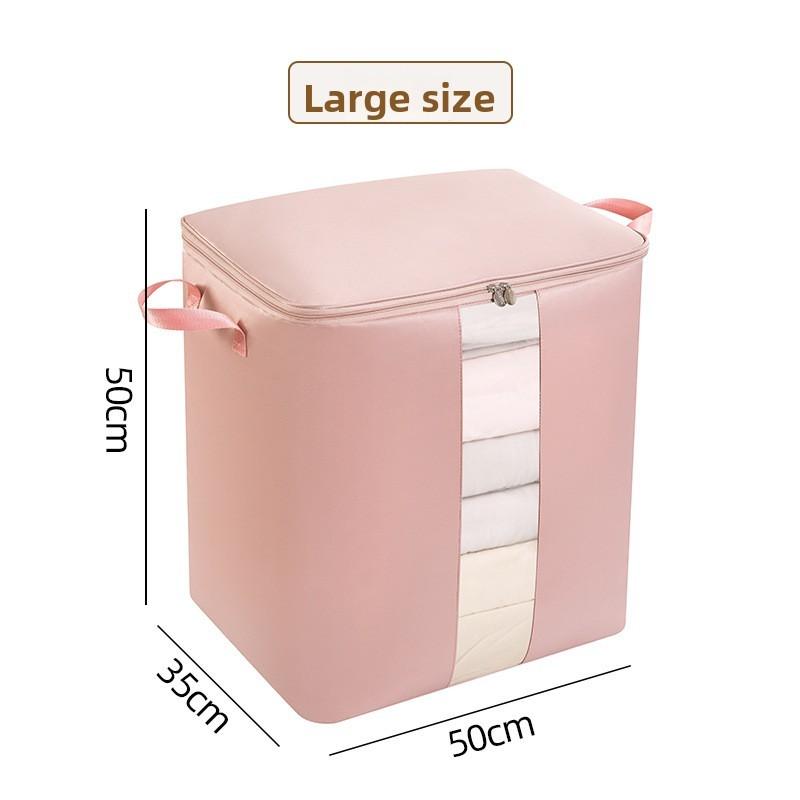 Wardrobe Packing Cube With Thick Pvc And Satin Coating For Travel And Home Use