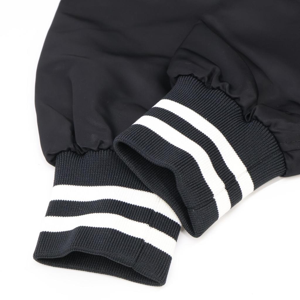 HYSTERIC GLAMOUR 02171AB14 Back Arch Logo HYSTERIC-G Embroidered Nylon Stadium Jacket Jacket S blackUsed