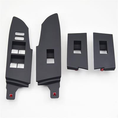 4 Stuks/Set Auto Raamschakelaar Paneel Cover Sierlijst Lhd Geschikt Voor Toyota Corolla 2014 -2018