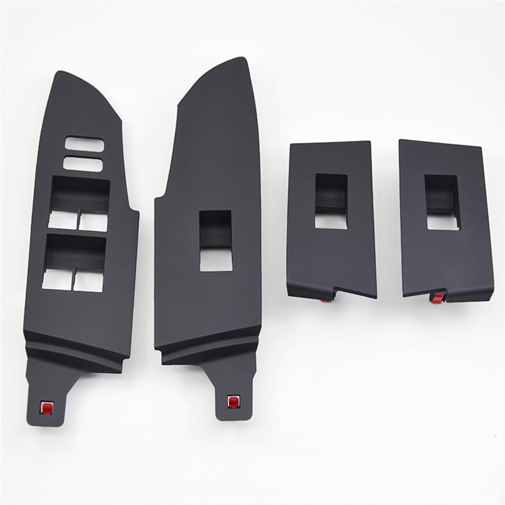 4Pcs/Set Car Window Switch Panel Cover Trim LHD Fit for Toyota Corolla 2014 -2018