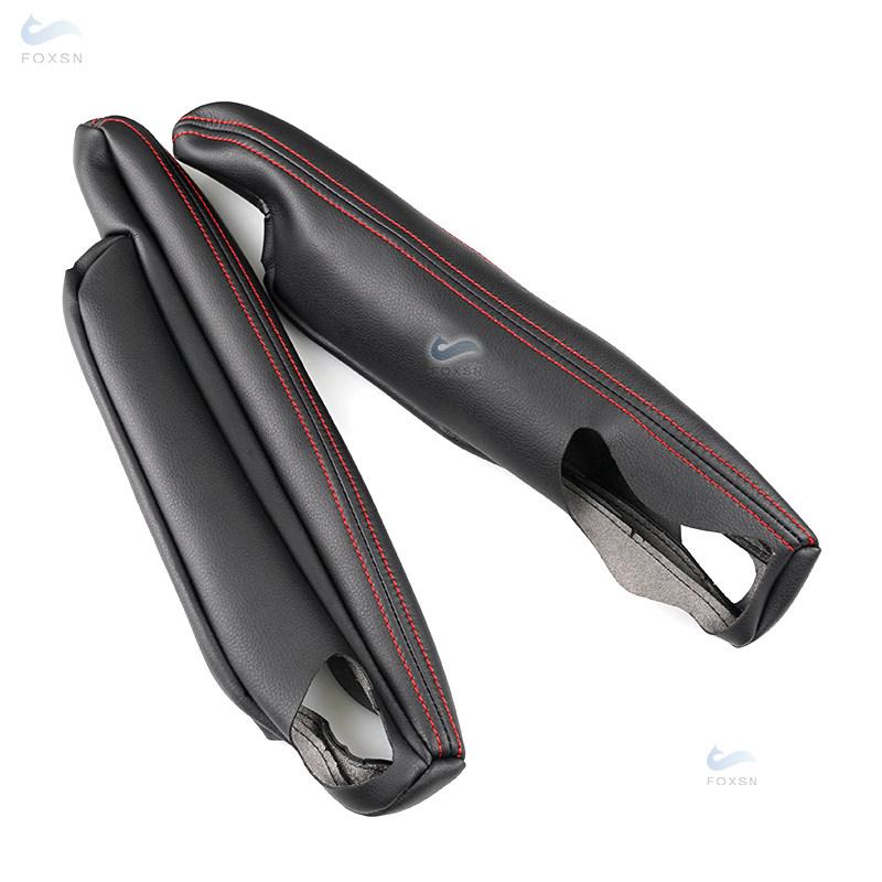 For Land Rover Freelander 2 2007 - 2015 Car Microfiber Leather Driver & Passenger Side Seat Armrest Handle Cover Protection Trim