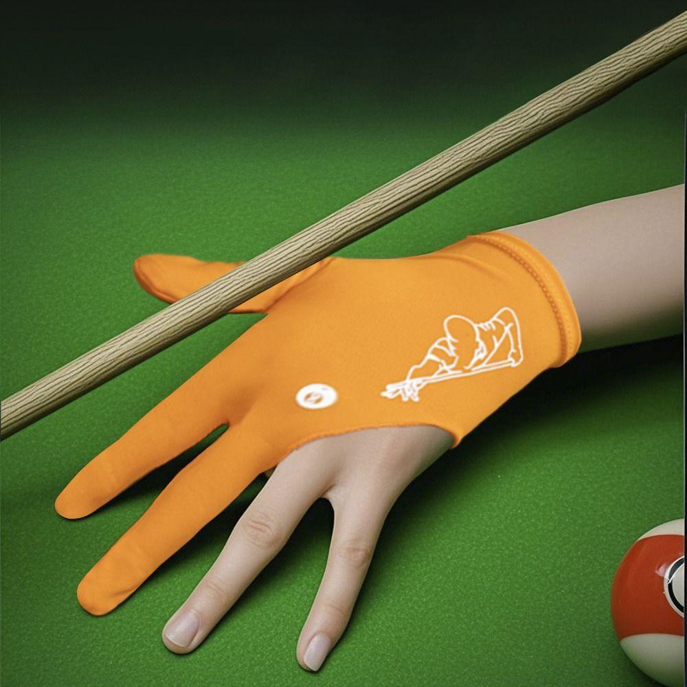 1 Stück rutschfester Billardhandschuh atmungsaktiver Snooker Billardhandschuh Billardzubehör