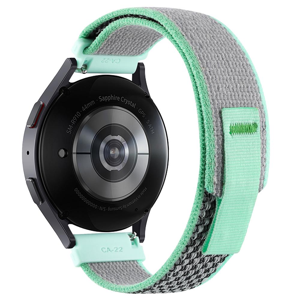 KALEBOL KLB-YJNLHH-001 For Samsung Galaxy Watch6/Watch6 Classic Nylon Straps 20mm Watch Band Loop Fastener