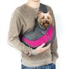 Portable Pet Front Bag Dog Backpack Mesh Breathable Pet Shoulder Bag Travel Safe and Comfortable for Outgoing Pets