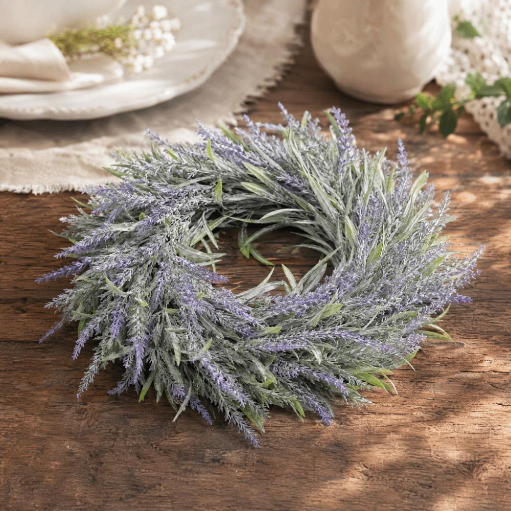 Purple Door Wreath Artificial Plastic Green Leaf Wreath Vivid Window Wreath  Photography Prop