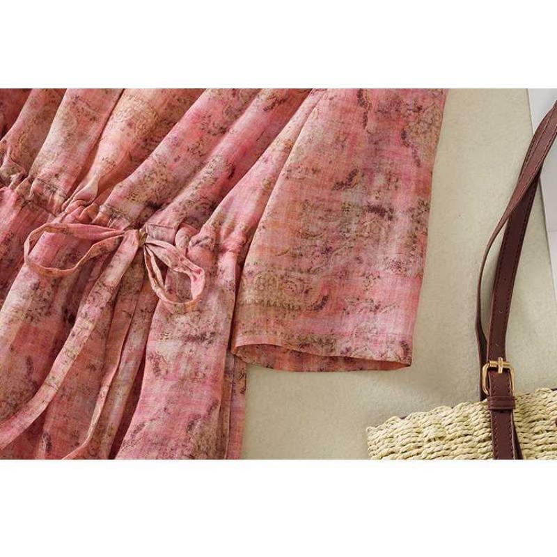 Women's Striped Cotton Dress