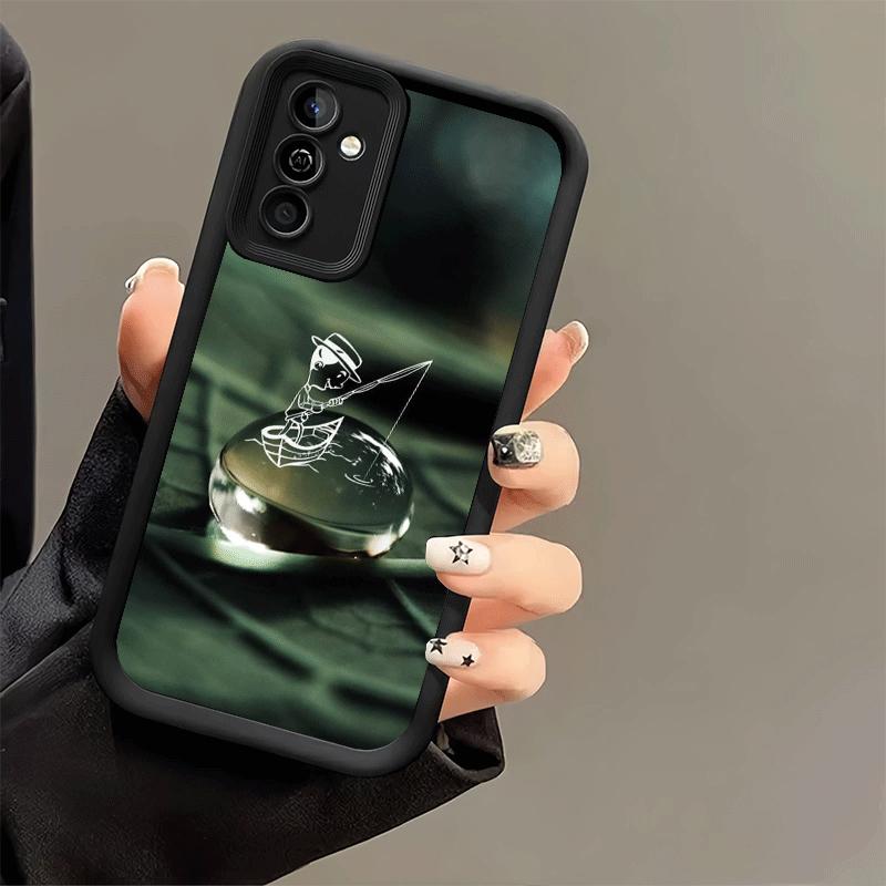 Nature Cute Child Painting Style Soft Phone Case for Samsung Galaxy S26 Ultra S25 Edge S24 S23 S22 Plus S21 S20 FE 5G Shell Sili