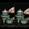 Chinese Teaset Bone China Teapot Tea Cup Set High-End Automatic Modern Travel Kung Fu Teaware Strainer
