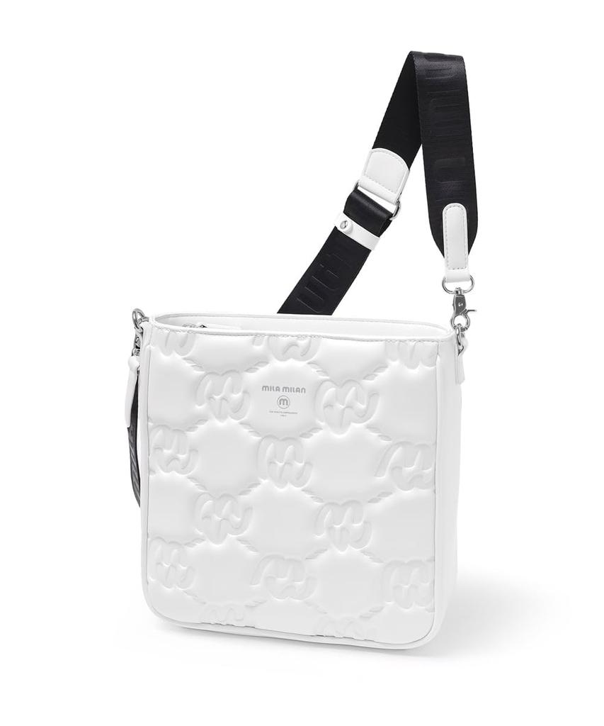 Miramilan Carina Men's Shoulder Bag, White