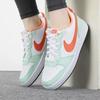 Nike Court Borough Low 2 GS Mint Foam Safety Orange Kids Sneakers White Dark-Pony Bright-Mandarin FN3687-181