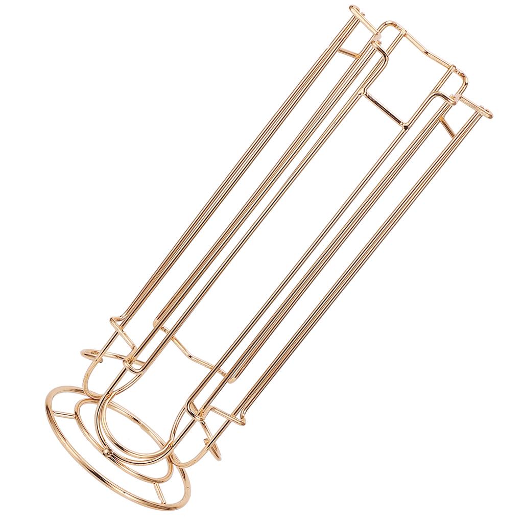 Coffee Capsule Holder Iron Wire Coffee Pod Storage Rack Shelve Holding 18PCS CapsuleGold