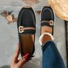 Casual shoes New size round toe beanie shoes flat shoes