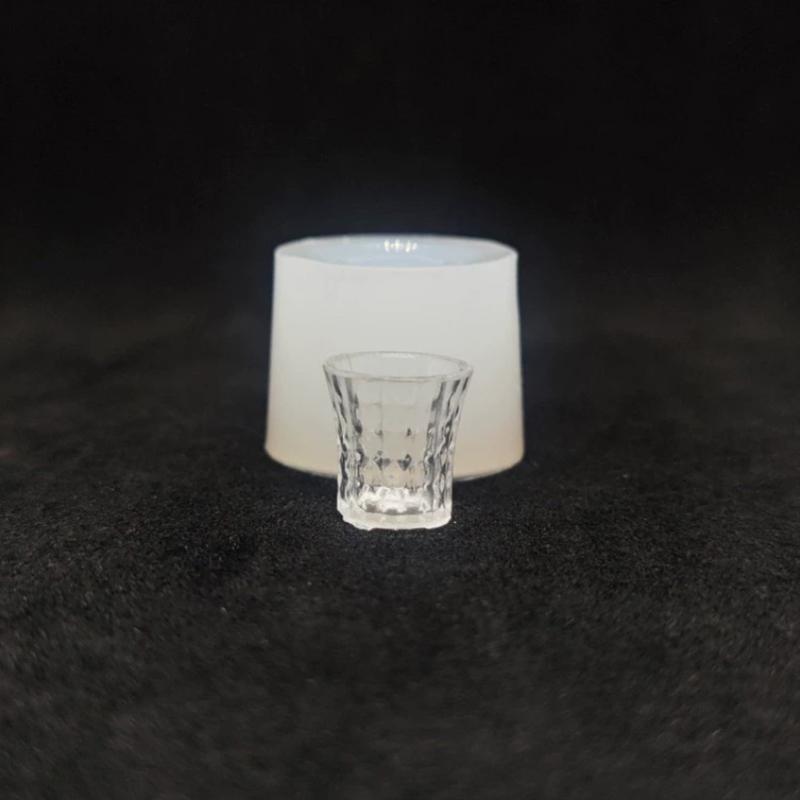 

Кукольный домик Миниатюрный капельный клей Стаканчик Столовая посуда Силиконовая форма Diy Столовая посуда Аксессуары для кукольного дома Детские ролевые игрушки as the picture