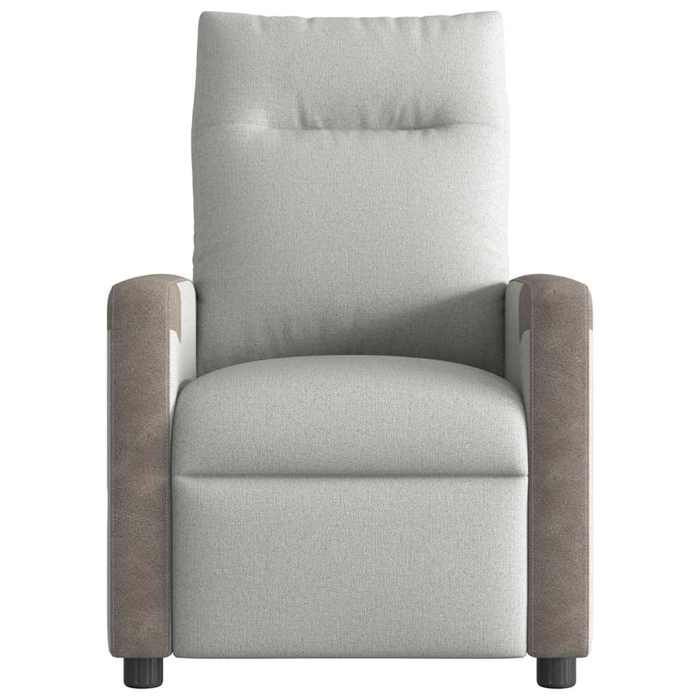 VidaXL Fauteuil inclinable gris nuage tissu, fauteuil, fauteuil inclinable TV, poussette, fauteuil inclinable pour personnes 4104838