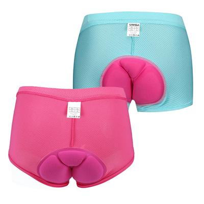 2pcs Women Cycling Underwear Pants Gel 3D Padded Bike Bicycle Shorts Underpants