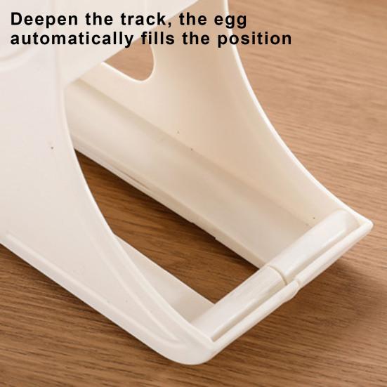 Kühlschrank Ei Lagerung Box Vier Ebenen Automatische Roll Große Kapazität Platzsparende 30 Ei