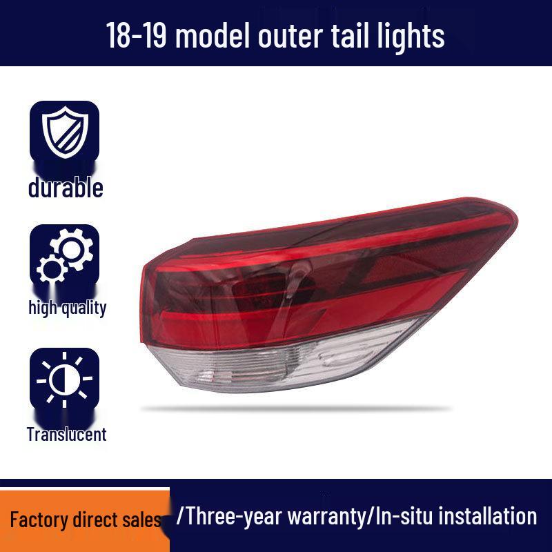 Taillight Lens & Housing Assembly for 07-19 Toyota Highlander
