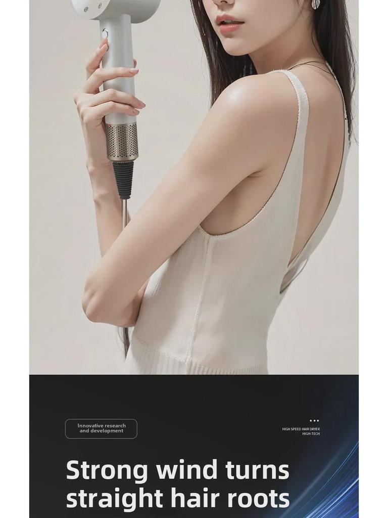 High-Speed Ionic Leafless Hair Dryer with Quick-Dry and Hair Care Features
