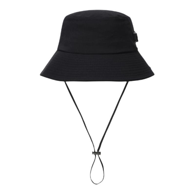 DESCENTE Logo Nylon Outdoor Bucket Hat Black 75 25 100 100 DR32MFCP93