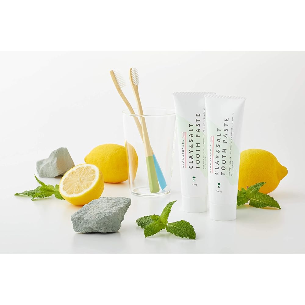 Aroma France Clay & Salt Toothpaste 100g Natural Ingredients Oral Care