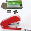 STONEGO Mini Stapler Set Portable Office Supplies Cute Stapler with 50 Staples 0.9cm for A4 Paper Random Color