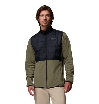 Columbia Men' Fleece Basin Butte Green 2101761397 R