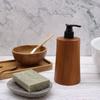 Soap Dispenser Natural Teak Wood Taper