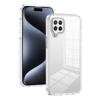 KEYSION Transparent Phone Case for Samsung A22 4G A22 S 5G A12 TPU+PC Anti-slip Clear Shockproof Phone Cover for Galaxy M12 M32