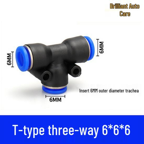 Telescopic Air Hose Set: 8mm/6mm Coil Tube, Scissor Lift Spring, Cylinder Connector Fittings