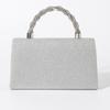 Neue galvanisierte Strass-Dinner-Tasche Damenhandtasche glänzende Handtasche