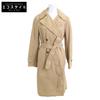 45R 7-12-2005 Double-breasted Trench Coat Coat 2 beigeUsed