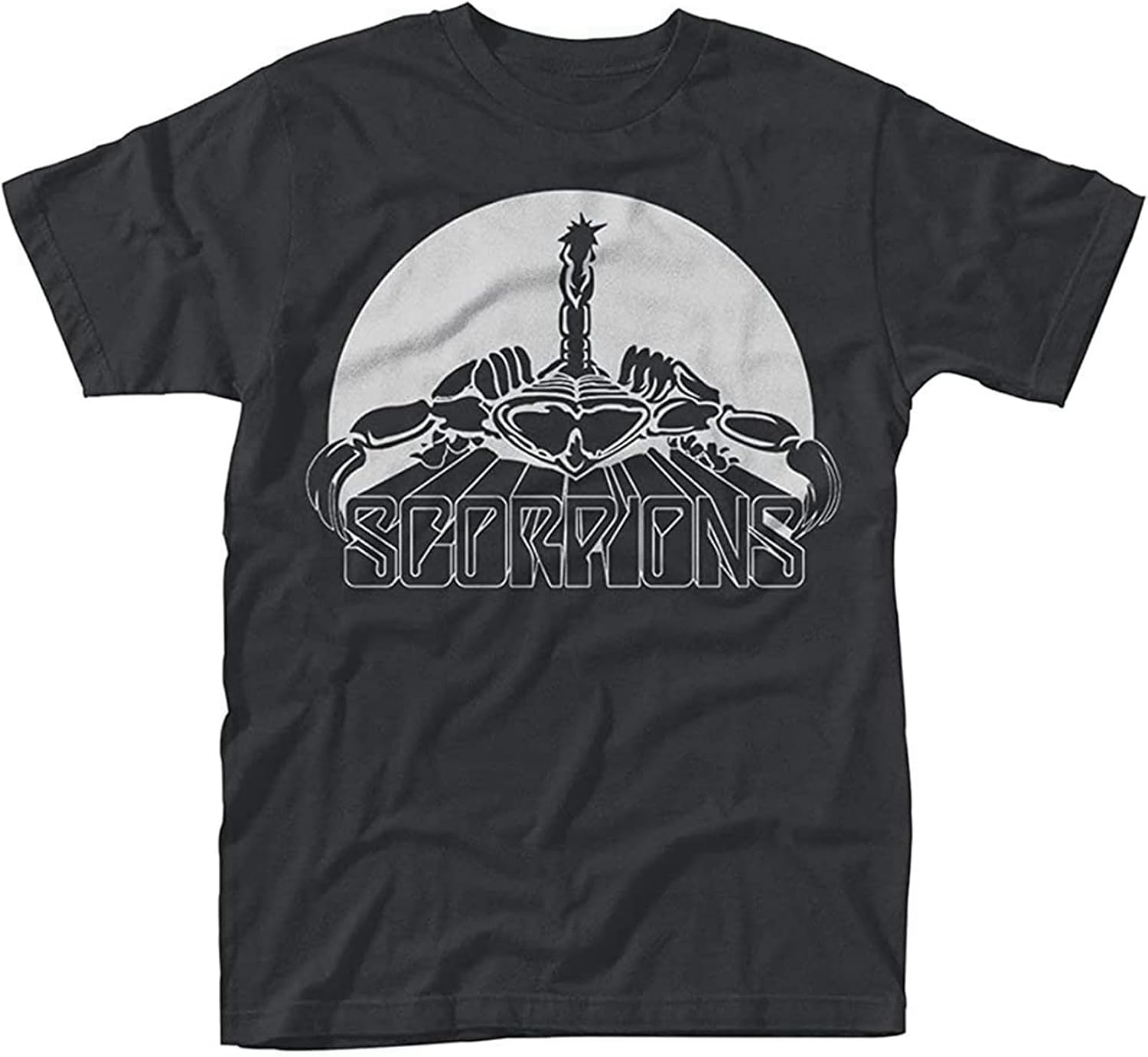 Scorpions T Shirt Band Logo Mens XXL чёрный