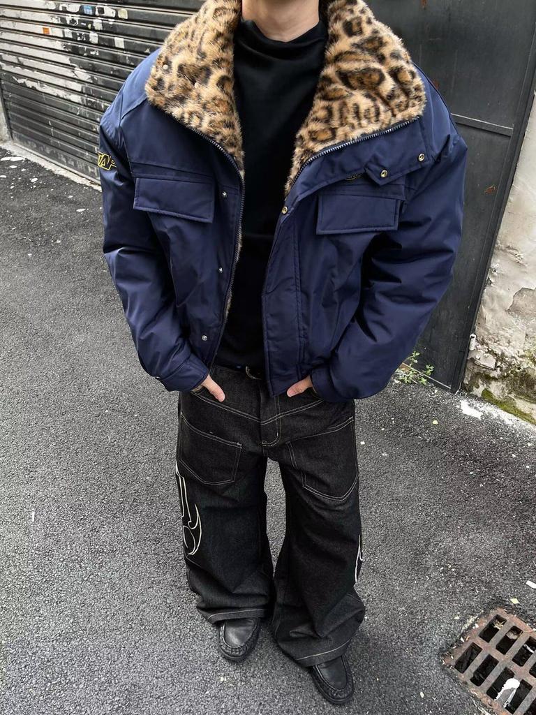 2025 Heavyweight Retro Winter Men's Barn Style Cotton Jacket