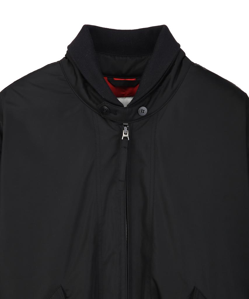 Il Corso Shawl Flight Ma-1 Jacket Black
