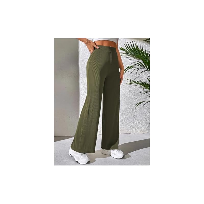 GRECIILOOKS Trouser for Women (GL-TR954-2XL-BLACK) 36