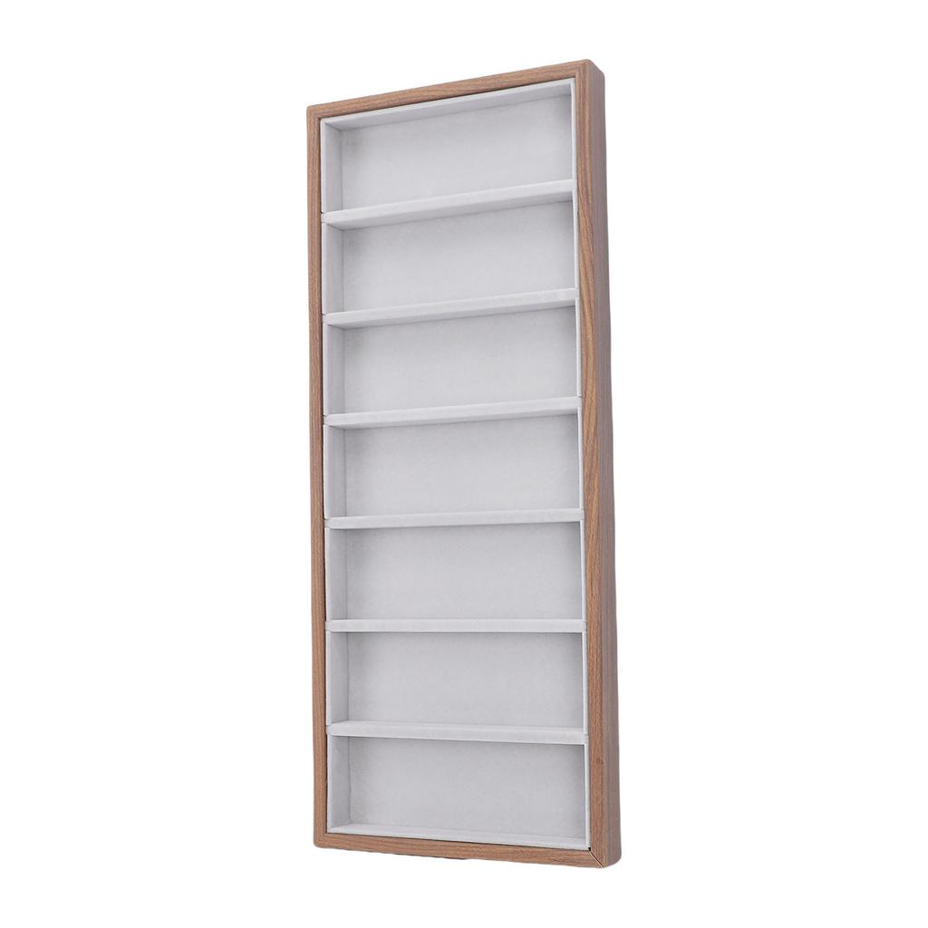 Sonnenbrillen Organizer Tablett 7 Fächer Samt Brillen Schmuck Tablett Display Etui Mehrzweck für Krawatten Socken Uhren