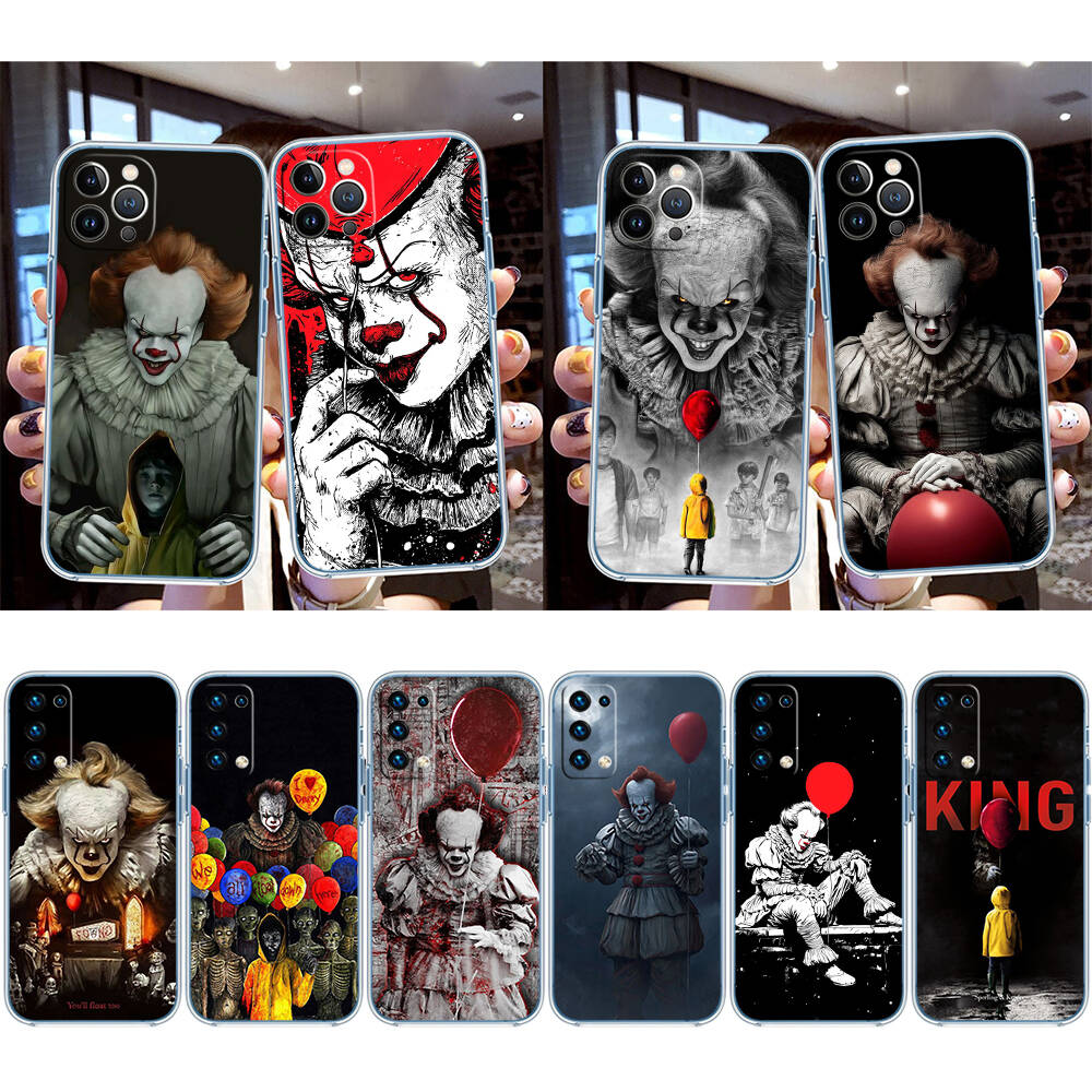 Horror C-Clown Phone Case for Motorola G14 G15 G24 G30 G31 G32 G34 G41 G42 G51 G52 G50 G60S G60 G62 G72 G71 G73 G84 G85 G200 E32