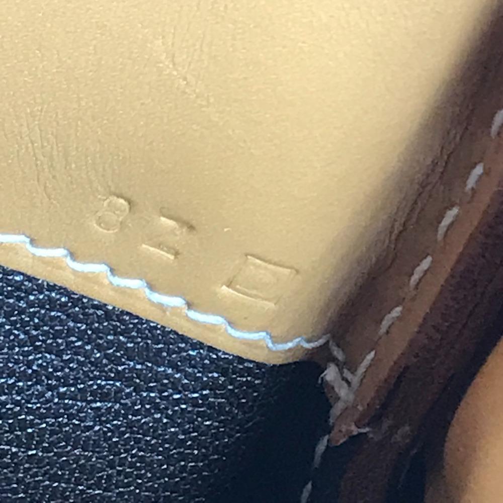 Hermes Leather La Tote Bag Tote Bag Shoulder Bag Bock Scarf Beige