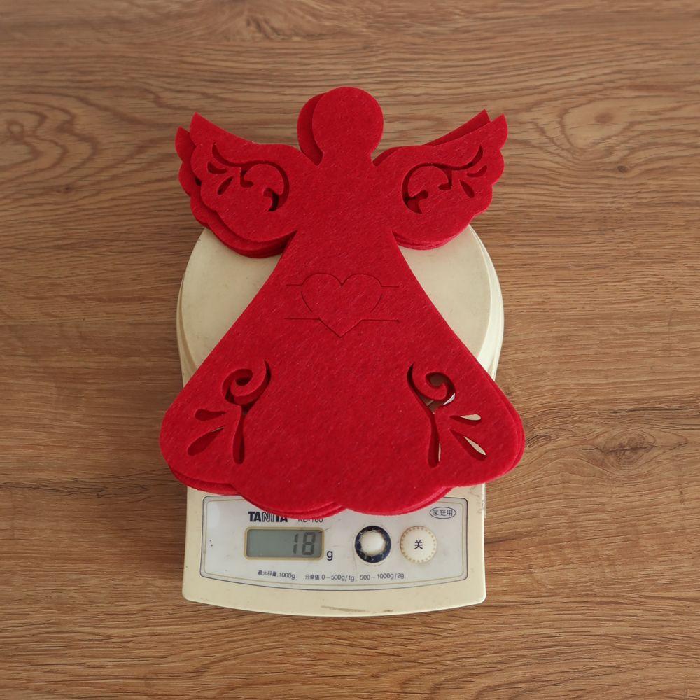 Tyg Bestickficka Julgran Snöflinga Bordsdekorationer Bestickorganisatör Bestickpåse Julkniv Gaffelhållare