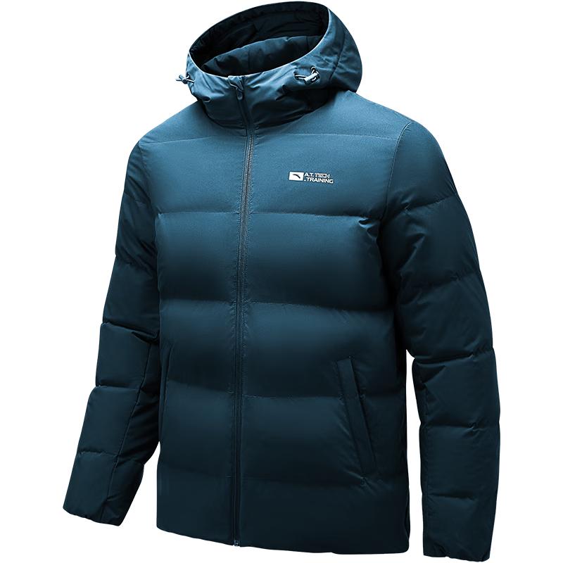 Anta Men's Hooded Puffer Down Jacket