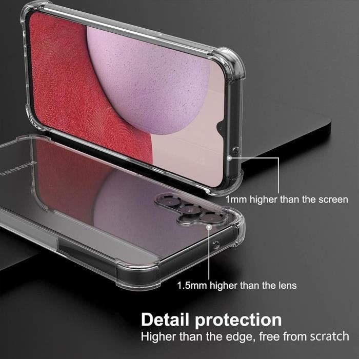 Skyddsskal - BOOLING - för Samsung Galaxy A15/A15 5G - Mjukt - Stöttåligt - Transparent