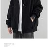 Men's Japanese-Korean Style Loose Zipper Hoodie - Trendy Early Autumn/Winter Casual Jacket