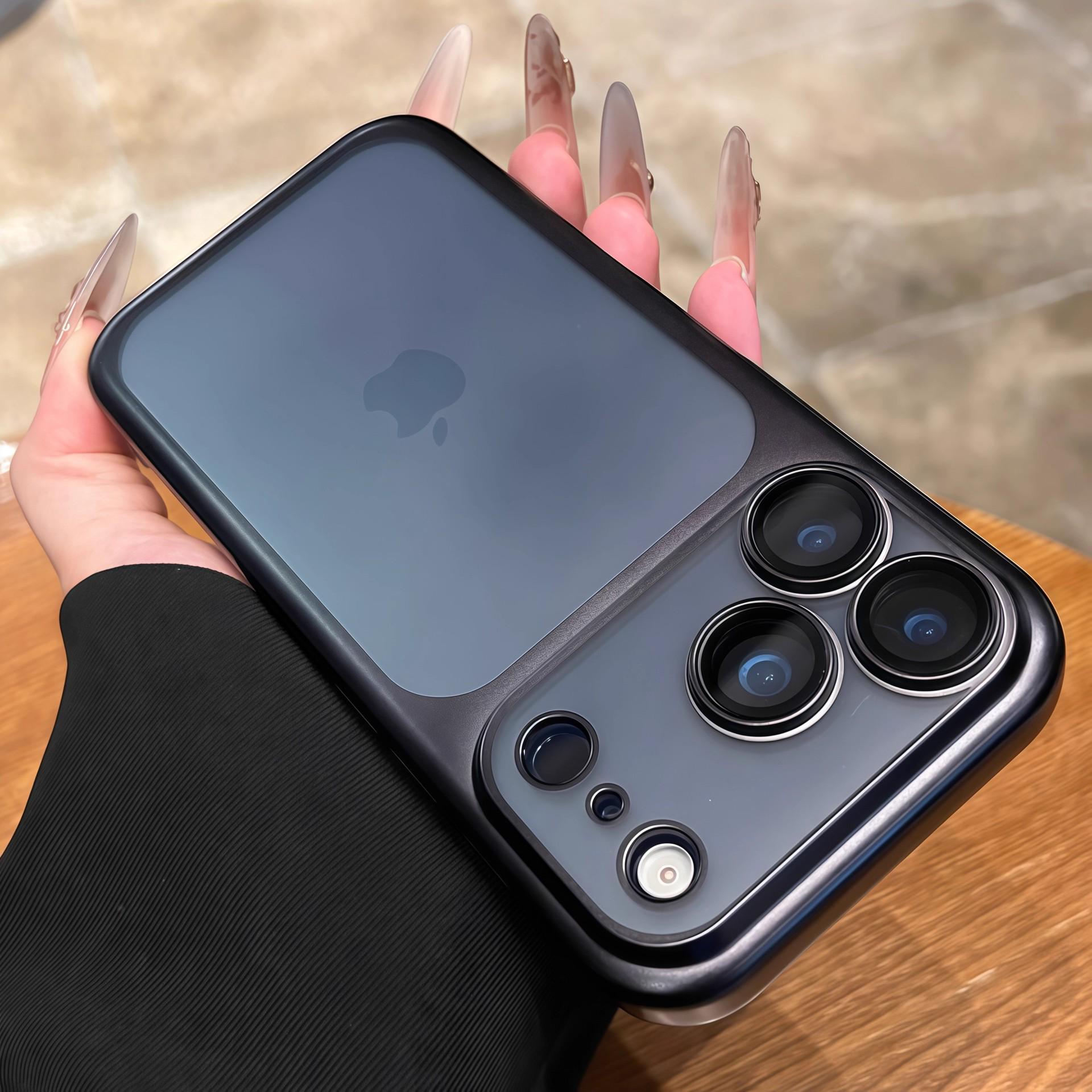 

Electroplated Frosted Skin-Feel PC Case for Apple iPhone 16/17 Pro Max - Hard Protective Cover iPhone17