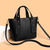 Luxury PU Leather Tote Bag Female High Quality Solid Color Bucket Handbag Women Brand Shoulder Crossbody Bags CLE