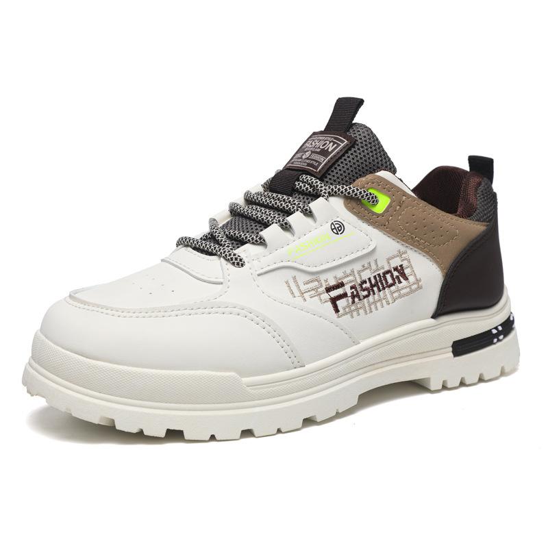 Cross-border men's shoes low-top Martin shoes British style trend platform spring new students outdoor casual shoes tooling shoes