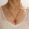 Length Adjustable Pendant Chokers Beach Wind Neck Accessories Fashion Women Necklaces  Party