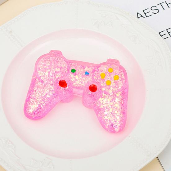 Game Controller Squeeze Toy Stress Relief Mini Gamepad Sensory Toy Anti-Anxiety Soft Stretch Decompression Hand Exercise Toy
