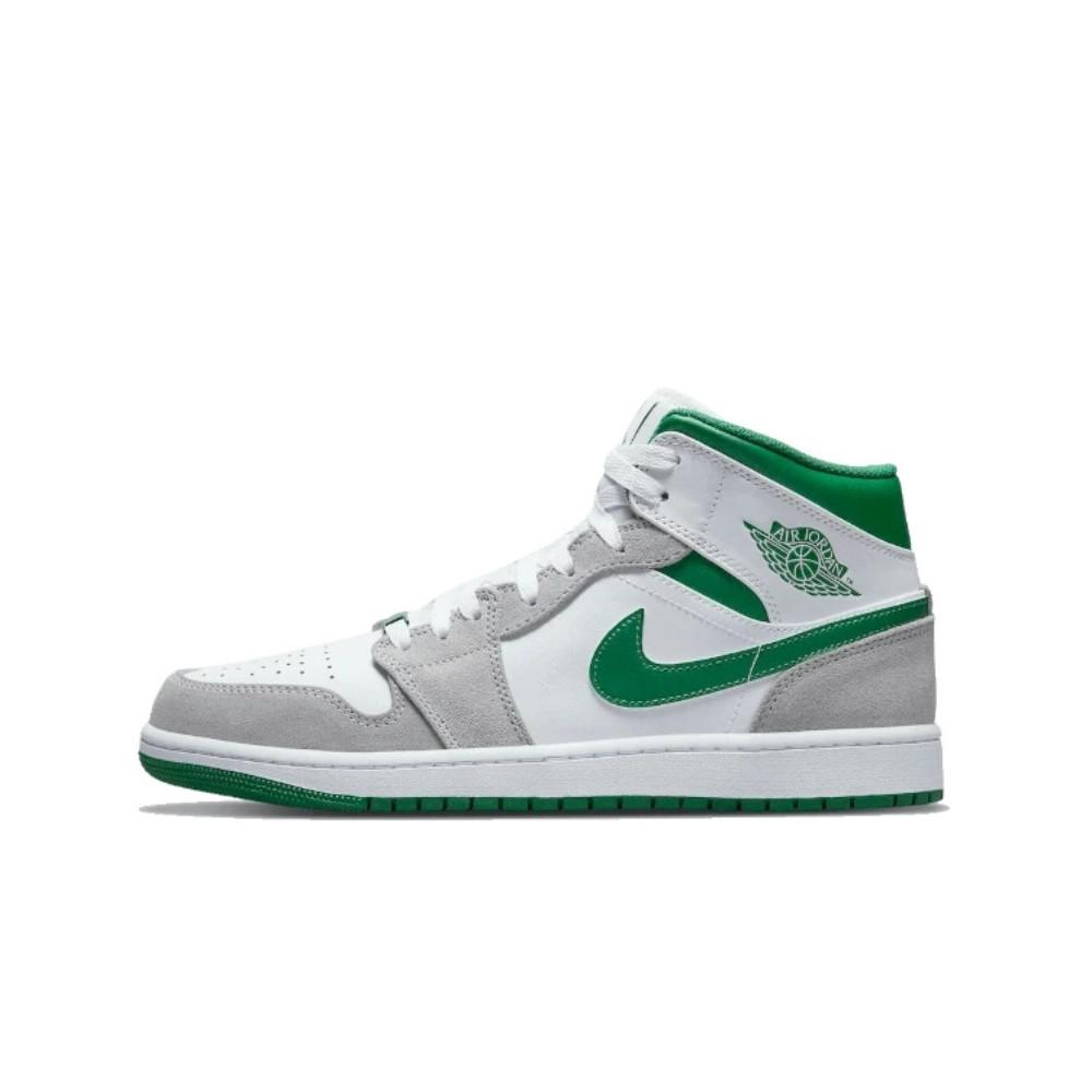 Air Jordan 1 Mid Grey Green