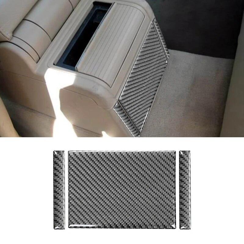 

Углеродное волокно, автомобильное сиденье, вентиляционное отверстие, декоративные наклейки, наклейка для BMW 3 серии E46 1997-2004, автомобильные аксессуары для интерьера чёрный